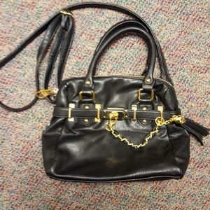 Steve Madden Black Slouchy Handbag/Crossbody bag